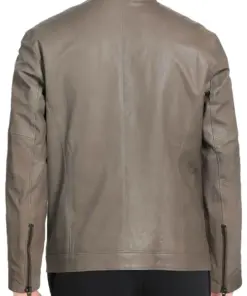 mens-khaki-faux-leather-biker-jacket