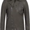mens-lapel-collar-dark-gray-faux-leather-biker-jacket