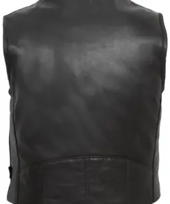 mens-matte-black-faux-leather-vest