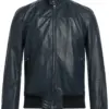 mens-midnight-blue-faux-leather-bomber-jacket