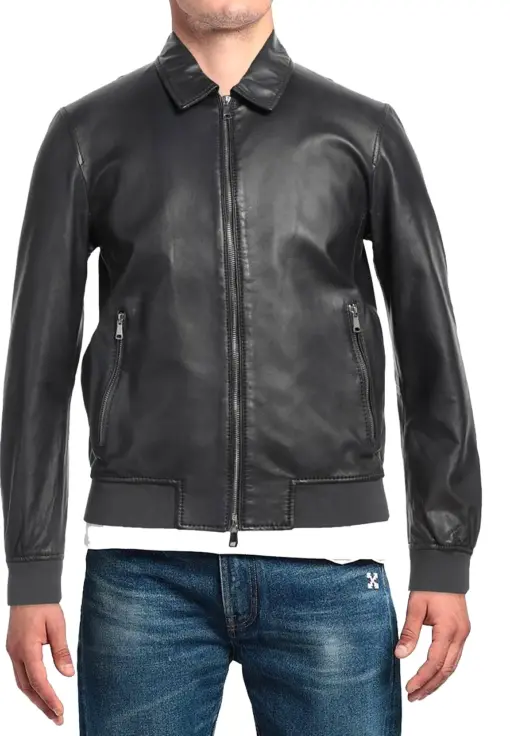 mens-night-blue-faux-leather-bomber-jacket