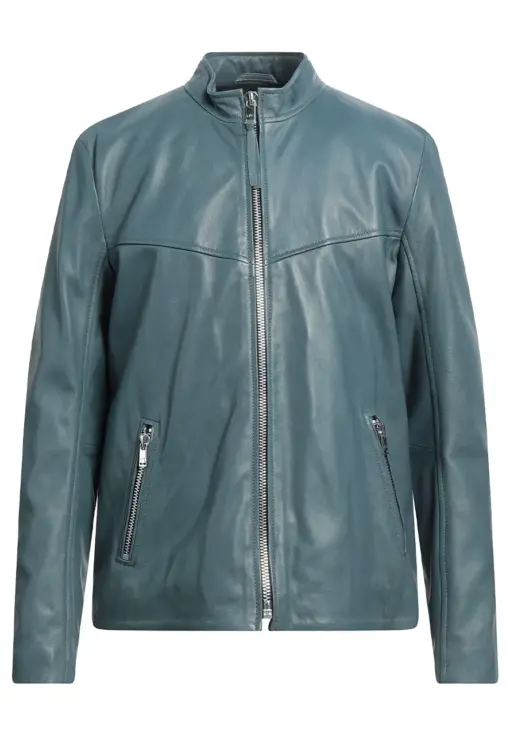 mens-pastel-blue-faux-leather-jacket