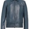 mens-pigeon-blue-faux-leather-jacket