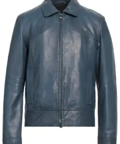 mens-pigeon-blue-faux-leather-jacket
