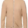 mens-plain-beige-faux-leather-jacket