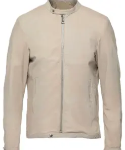 mens-plain-dove-gray-faux-leather-jacket