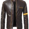 mens-punk-style-brown-faux-leather-motobiker-jacket
