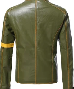 mens-punk-style-green-faux-leather-motobiker-jacket