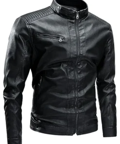 mens-quilted-shoulder-black-faux-leather-biker-jacket
