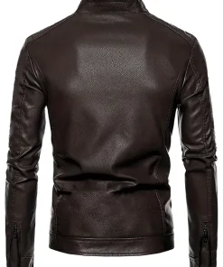 mens-quilted-shoulder-coffee-brown-faux-leather-biker-jacket