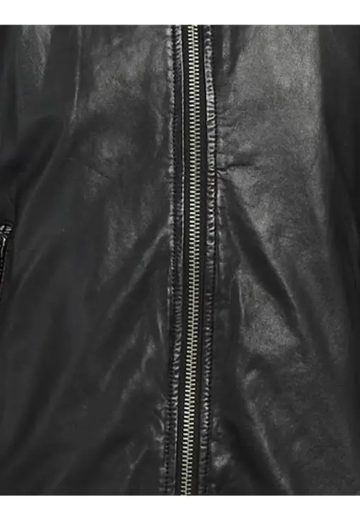 mens-round-collar-black-faux-leather-biker-jacket