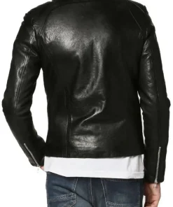 mens-slim-fit-black-faux-leather-biker-jacket