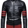 mens-slim-fit-casual-black-faux-leather-jacket