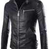 mens-slim-fit-zip-up-black-faux-leather-biker-jacket