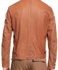 mens-stand-collar-brown-faux-leather-biker-jacket