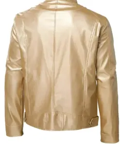 mens-stand-collar-gold-faux-leather-biker-jacket