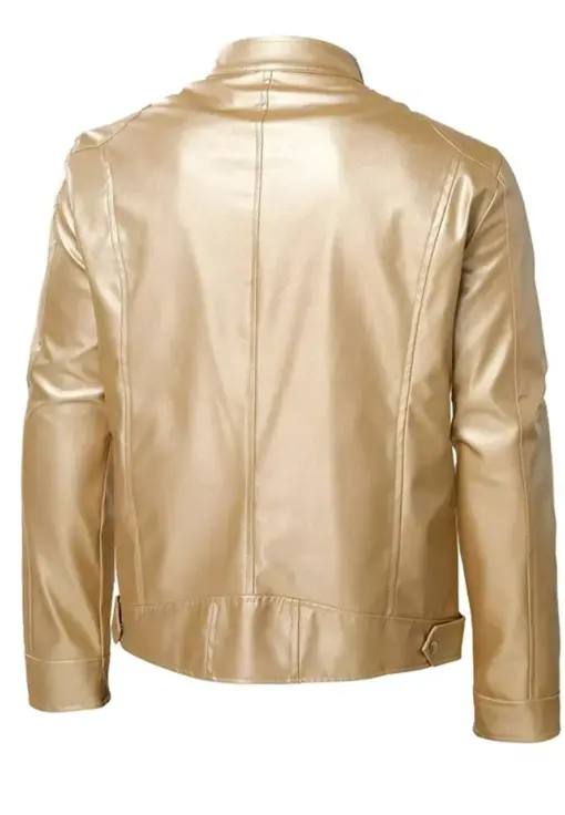 mens-stand-collar-gold-faux-leather-biker-jacket