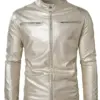 mens-stand-collar-silver-faux-leather-biker-jacket