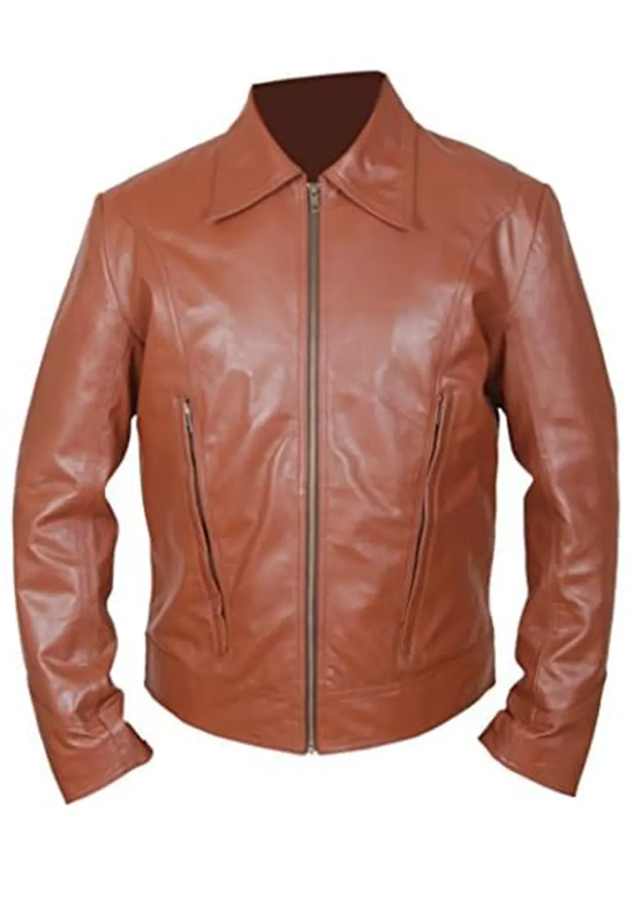 Men’s Stylish Biker Brown Faux Leather Jacket 1 mens-stylish-biker-brown-faux-leather-jacket