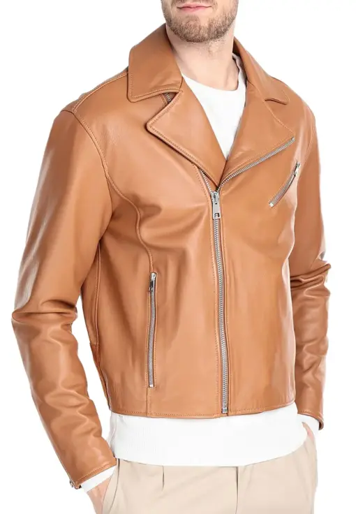 mens-tan-brown-biker-faux-leather-jacket