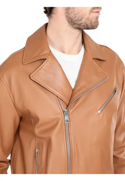 mens-tan-brown-biker-faux-leather-jacket