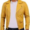 mens-trendy-yellow-faux-leather-biker-jacket