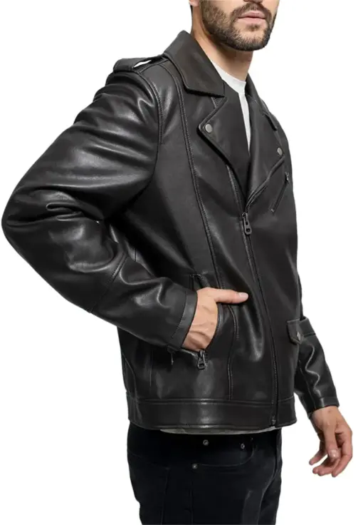 mens-vegan-black-faux-leather-jacket