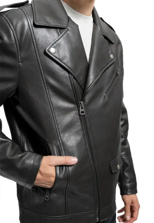 mens-vegan-black-faux-leather-jacket