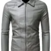 mens-vintage-grey-faux-leather-slim-fit-jacket
