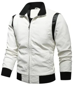 mens-white-faux-leather-bomber-jacket-with-removable-hood