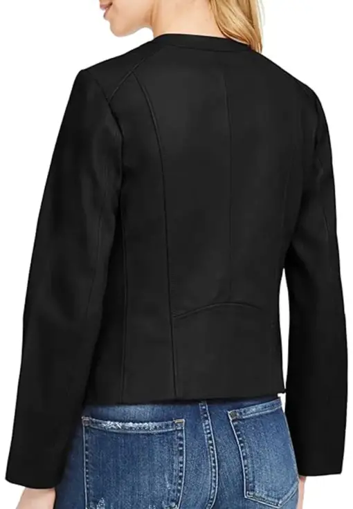 womens-black-round-collar-jacket