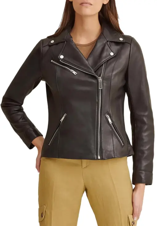 womens-black-faux-leather-moto-jacket-with-metallic-details