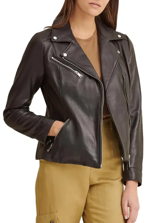 womens-black-faux-leather-moto-jacket-with-metallic-details