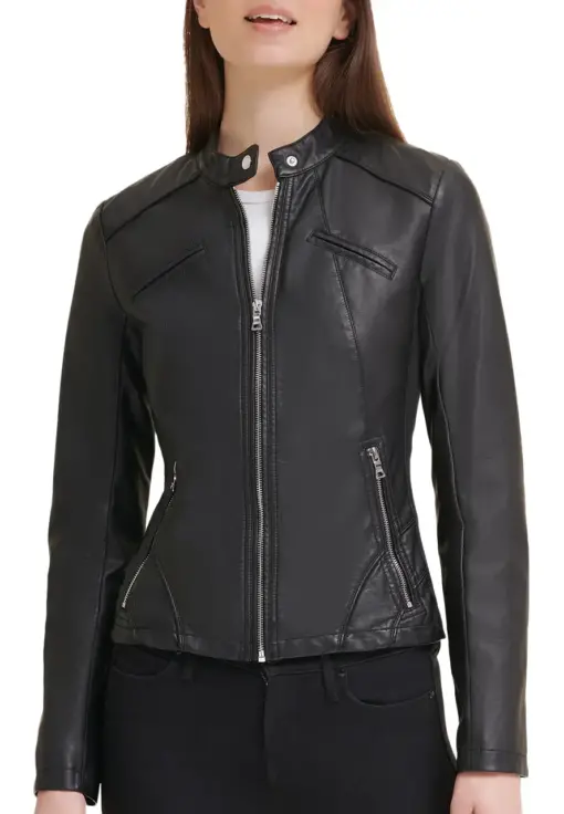 womens-black-faux-leather-scuba-jacket