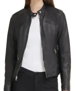 womens-black-faux-leather-scuba-jacket