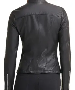 womens-black-faux-leather-scuba-jacket