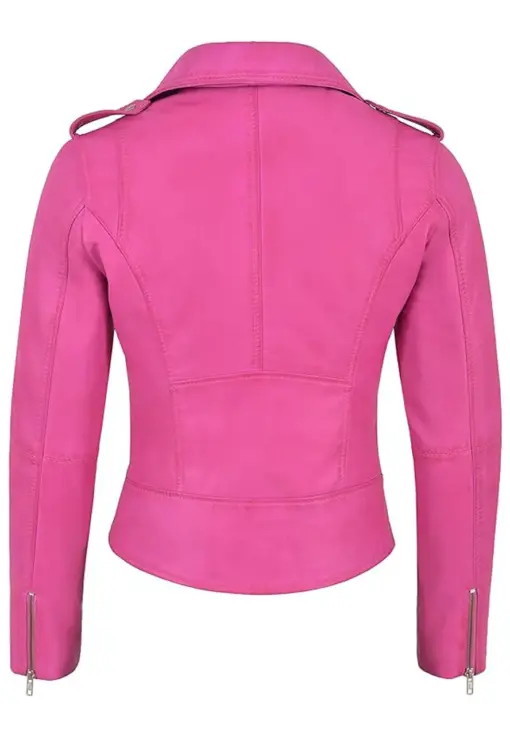 womens-brando-faux-leather-pink-jacket
