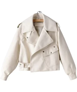 womens-lapel-collar-white-faux-leather-jacket