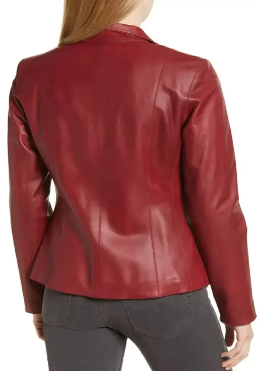 womens-red-blazer