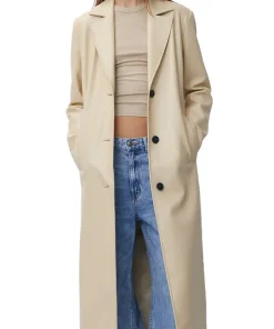 womens-cream-faux-leather-trench-coat