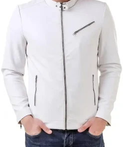 mens-band-collar-white-faux-leather-biker-jacket