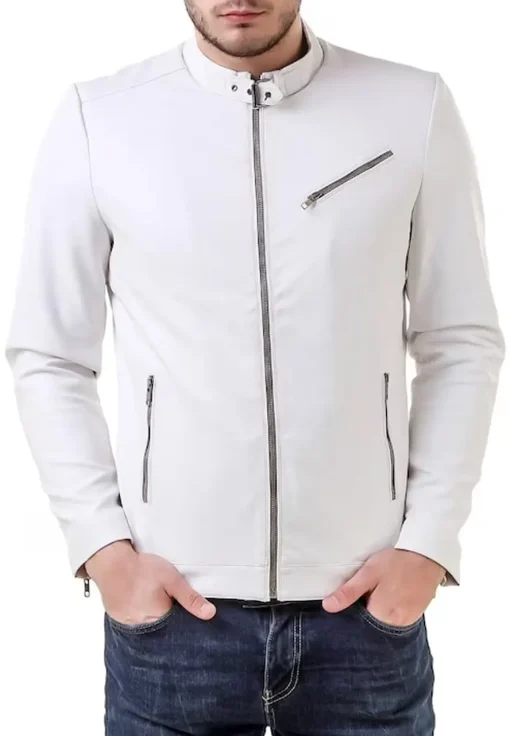 mens-band-collar-white-faux-leather-biker-jacket