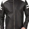 mens-black-and-white-quilted-faux-leather-jacket