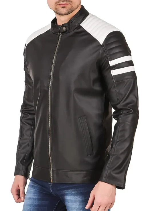 mens-black-and-white-quilted-faux-leather-jacket