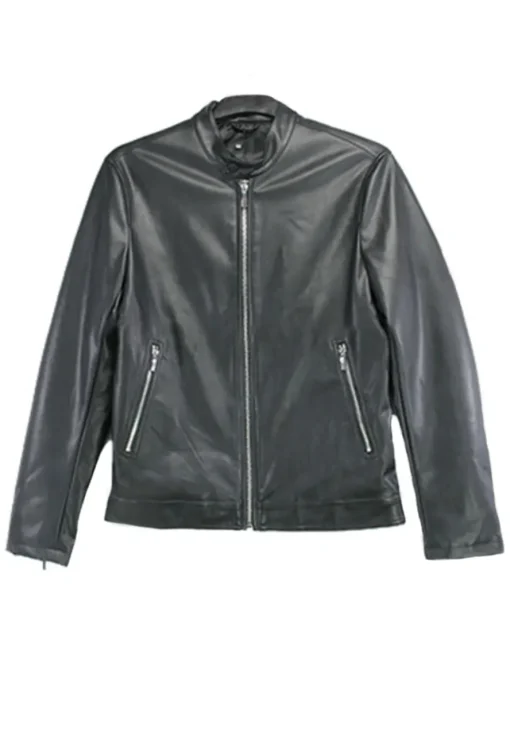 mens-black-faux-leather-jacket
