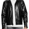 mens-black-faux-leather-zip-jacket
