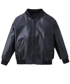 mens-black-moto-faux-leather-bomber-jacket