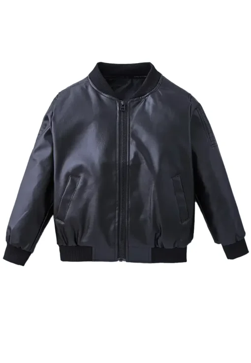 mens-black-moto-faux-leather-bomber-jacket
