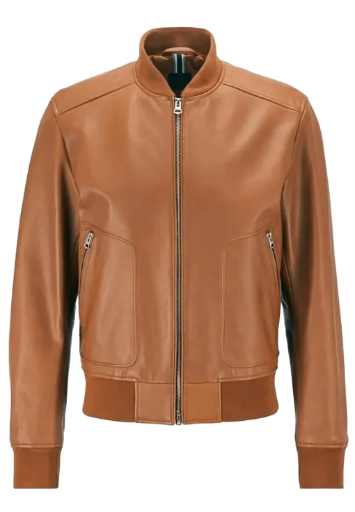 mens-bomber-faux-leather-tan-brown-jacket