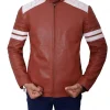 mens-brown-faux-leather-biker-jacket-with-white-stripes